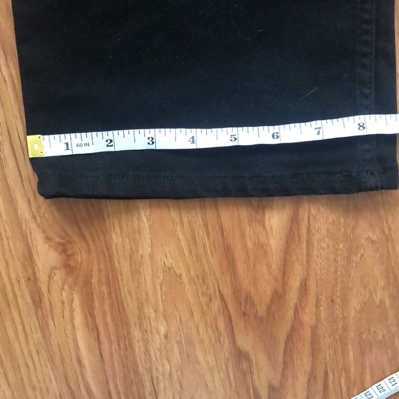 Lee Black Regular Fit Mid Rise Boot Cut Jeans Sz 14 - Picture 9 of 9
